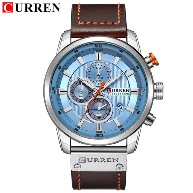 Relógio Masculino Curren Luxo – Estilo, Performance e Elegância em Um Só Acessório