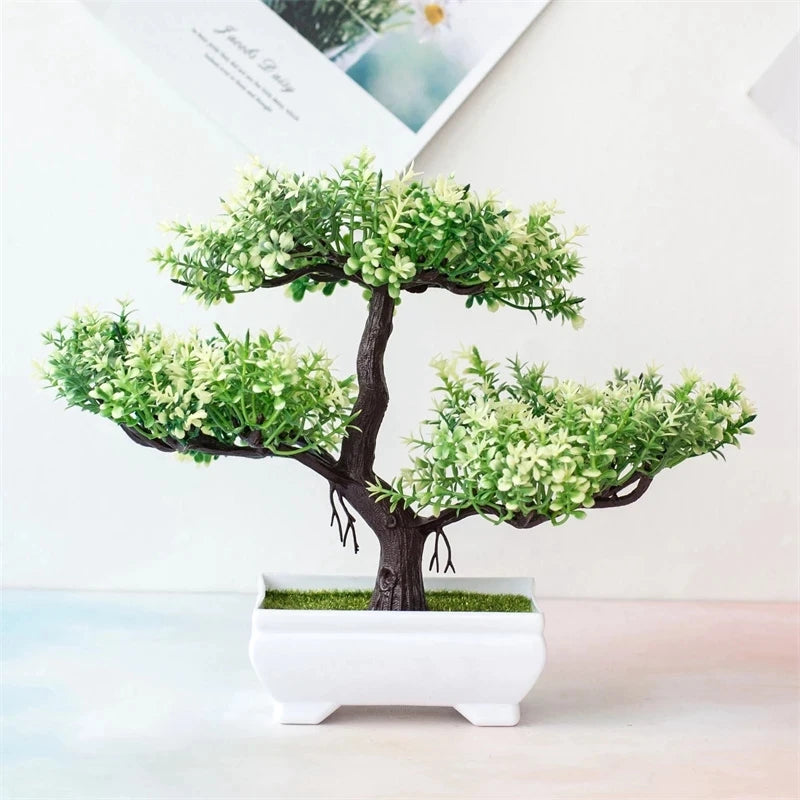 Bonsai Artificial em Vaso – Beleza Natural sem Manutenção