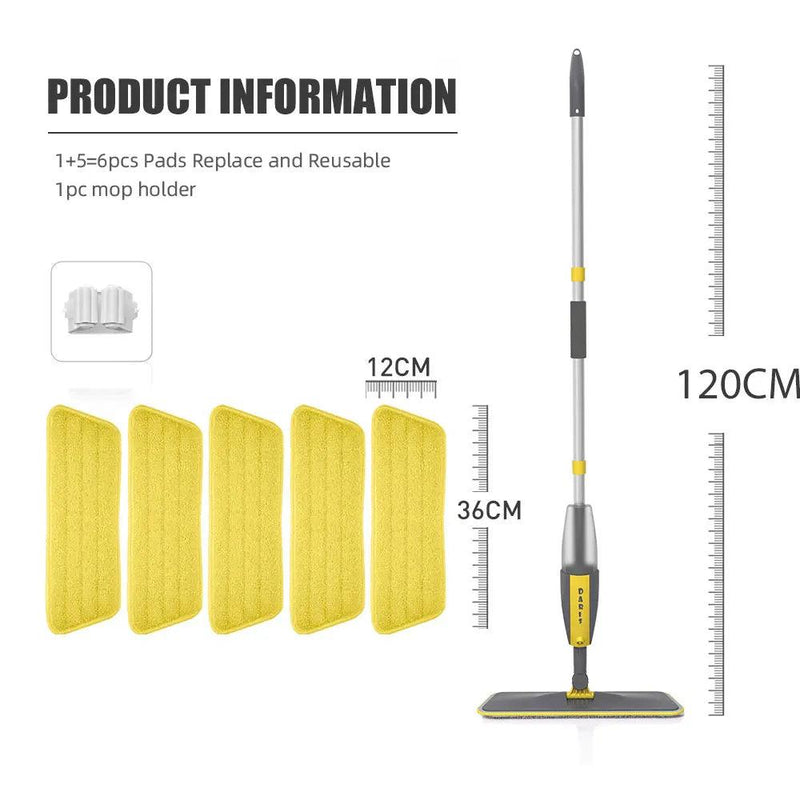 Rodo Mop com Microfibra – Limpeza Eficiente e Prática para Sua Casa!
