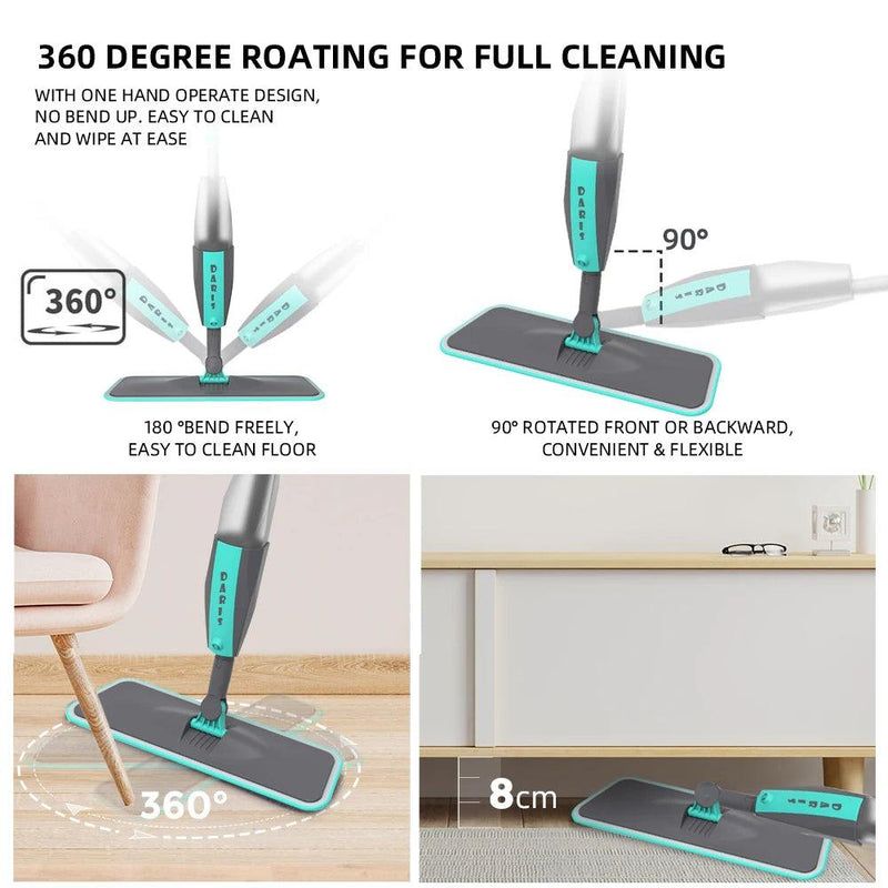 Rodo Mop com Microfibra – Limpeza Eficiente e Prática para Sua Casa!