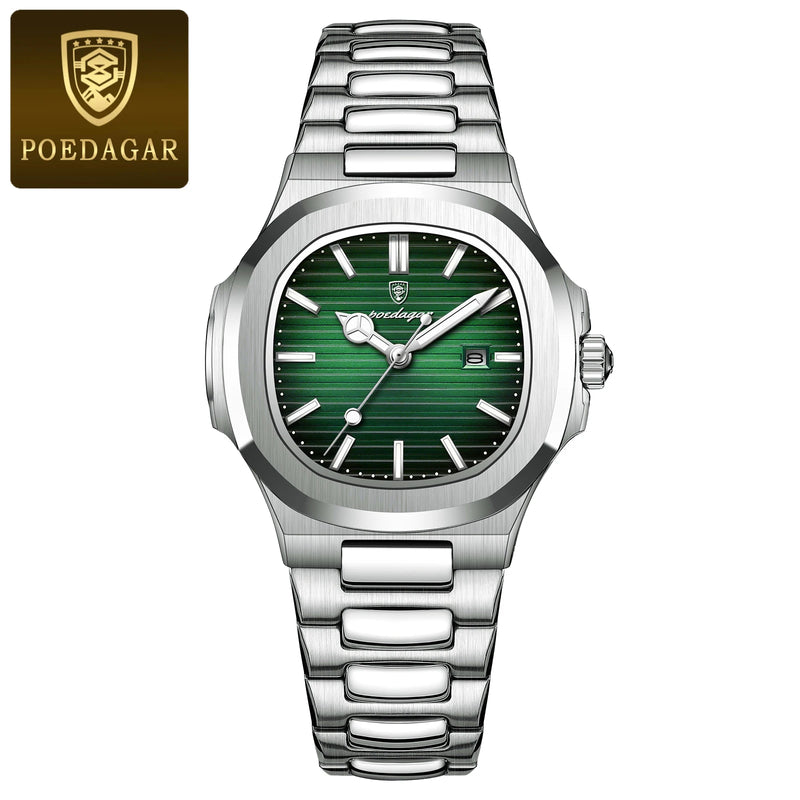 Relógio POEDAGAR Feminino com Design Elegante em Aço Inoxidável – Estilo e Funcionalidade em Harmonia