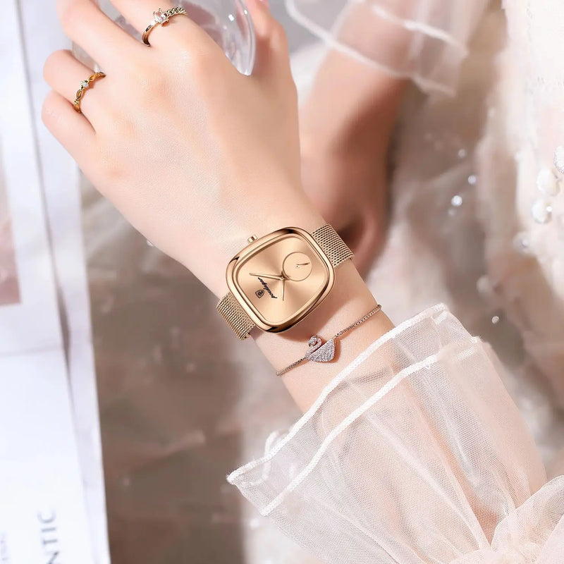 Relógio Feminino POEDAGAR – Elegância sutil que acompanha você todos os dias