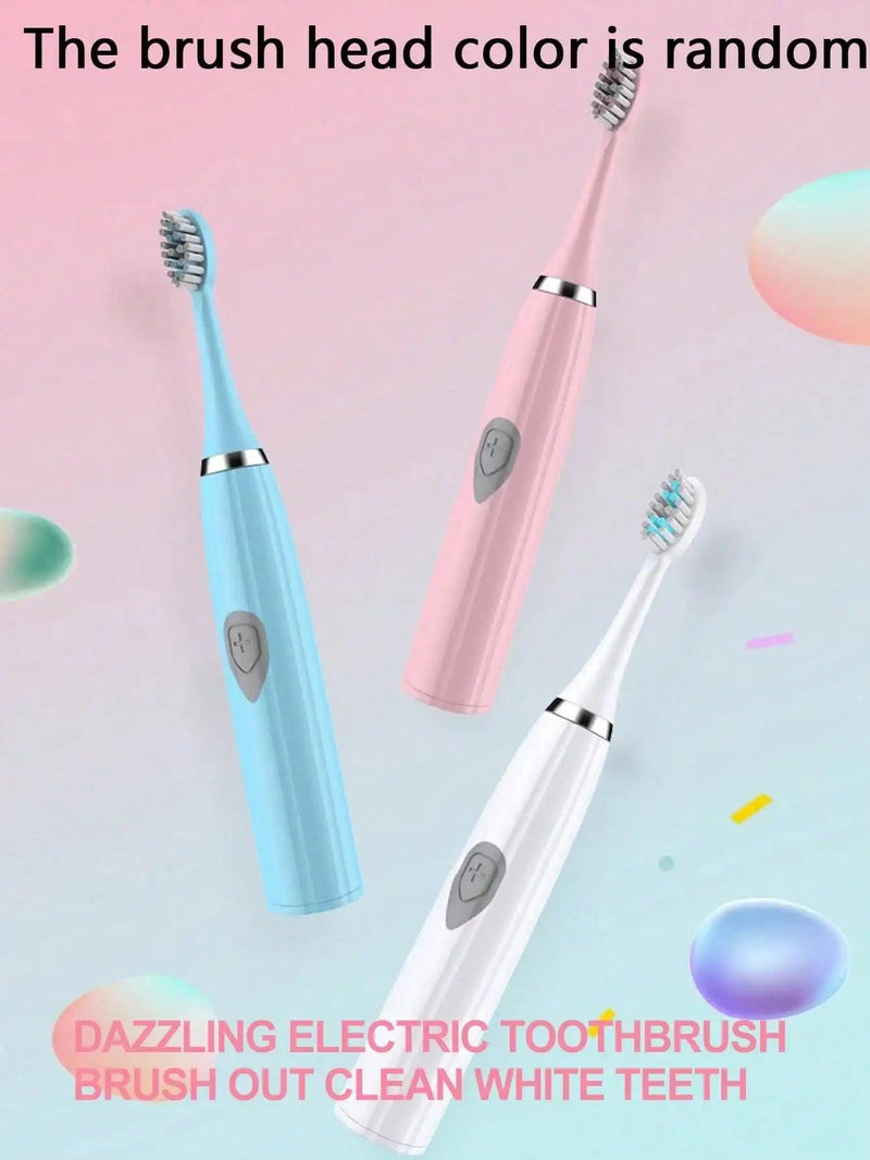 Escova de Dente Elétrica – Cuidado Bucal Eficaz, Compacta e à Prova D'Água!