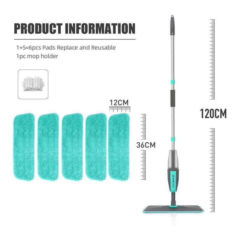 Rodo Mop com Microfibra – Limpeza Eficiente e Prática para Sua Casa!