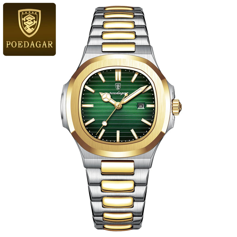 Relógio POEDAGAR Feminino com Design Elegante em Aço Inoxidável – Estilo e Funcionalidade em Harmonia
