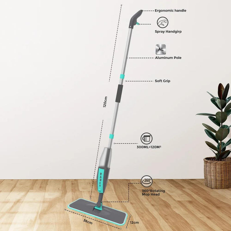 Rodo Mop com Microfibra – Limpeza Eficiente e Prática para Sua Casa!