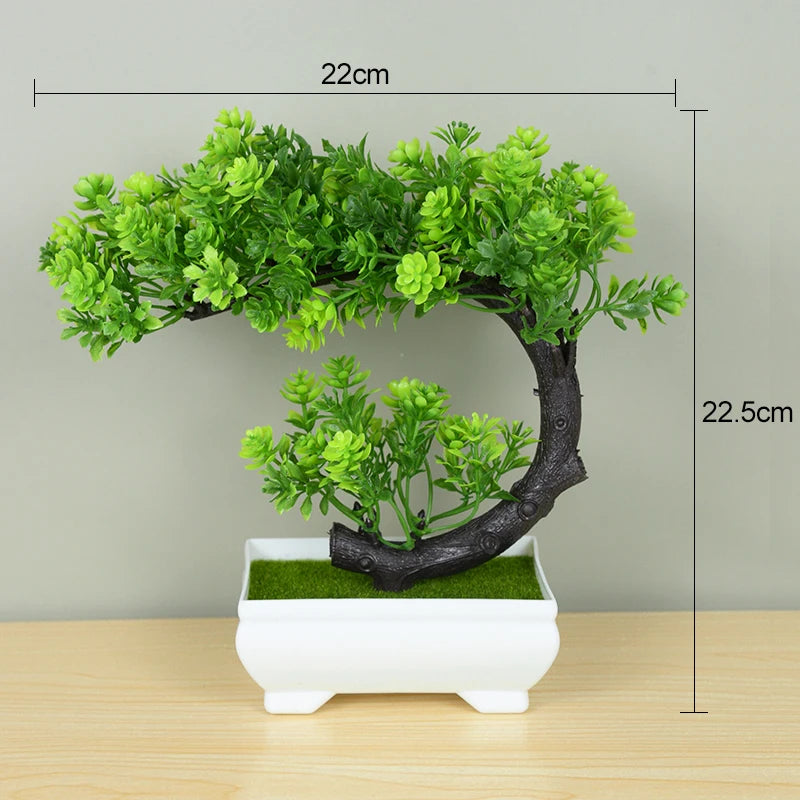 Bonsai Artificial em Vaso – Beleza Natural sem Manutenção