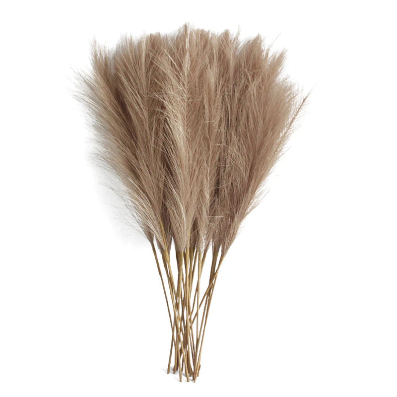 Conjunto de 6 Ramos de Pampas Artificial – Elegância Natural para sua Decoração