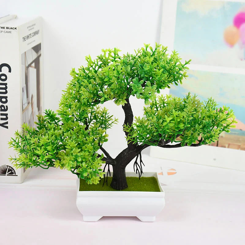 Bonsai Artificial em Vaso – Beleza Natural sem Manutenção
